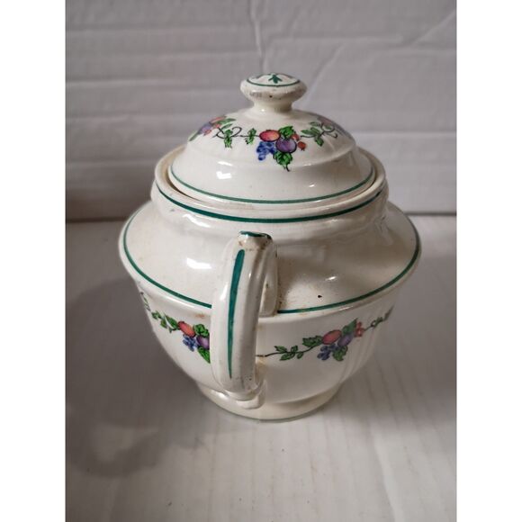 Wedgwood California Earthenware Fruit Sugar Bowl Etruria England - Picture 3 of 7